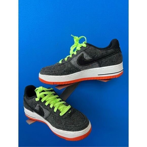 Nike Air Force 1 LV8 GS Black Ghost Green DZ5287-001 Size 6.5Y(USED, Good) - Picture 2 of 6